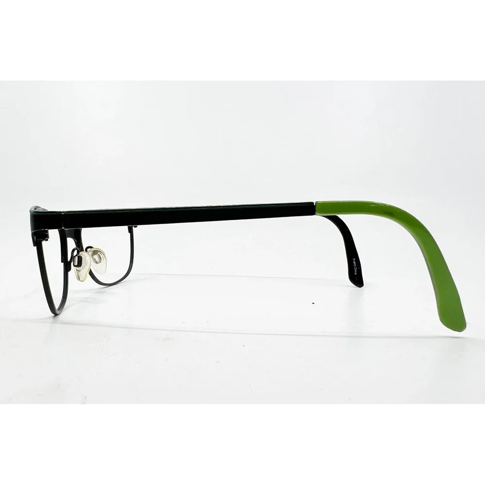 Marie Claire Eyeglasses Womens Black Green Cat Eye Frames 6231 51-16-135